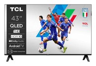 TCL TV 43V5C, 43", Full HD, Smart TV, Wi-Fi, crni